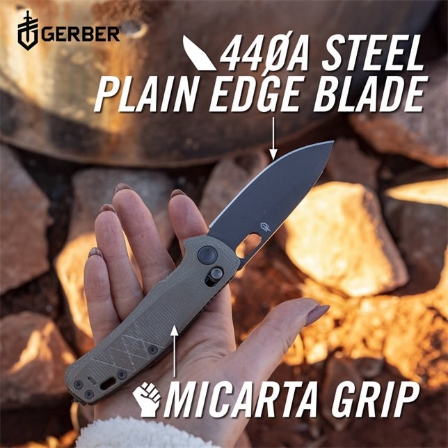 Σουγιάς Gerber Scout Λαδί | www.lightgear.gr