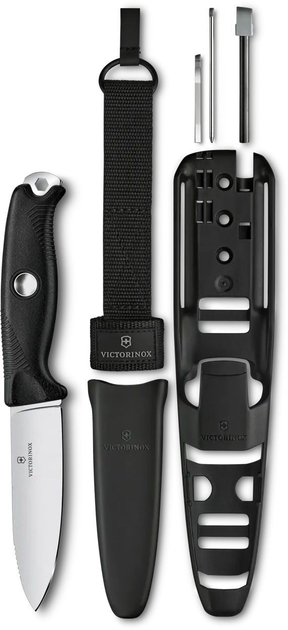 Μαχαίρι Victorinox Venture Pro Black Με Κιτ Επιβίωσης | www.lightgear.gr