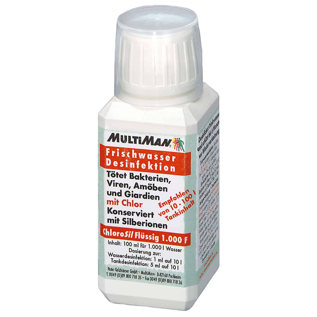 Υγρό Απολύμανσης Συντήρησης Νερού Multiman 100 ml | www.lightgear.gr