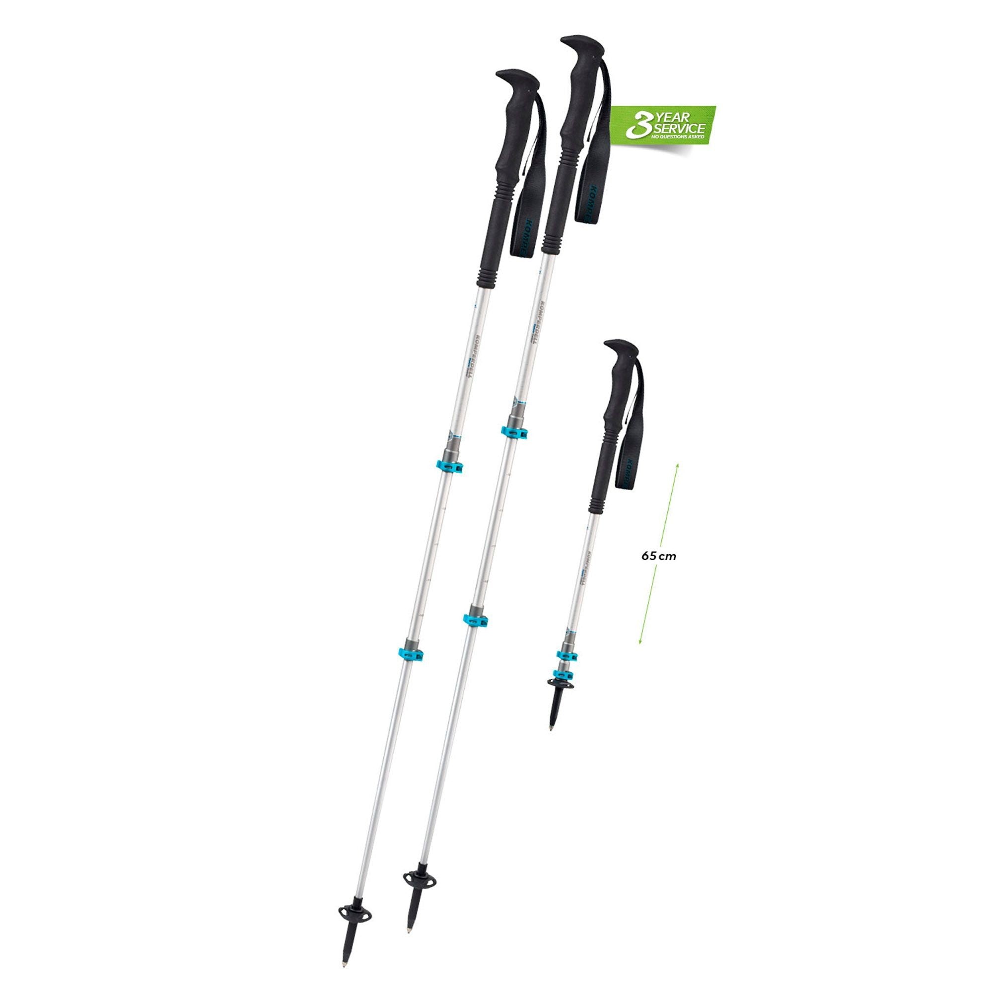 Μπατόν Πεζοπορίας Komperdell Explorer Contour Power 105-140cm 2τεμ | www.lightgear.gr