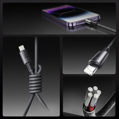 Καλώδιο Joyroom S-A50 Unlimited Series 30W USB-C - Lightning με Magnetic Organizer 1,2m | www.lightgear.gr