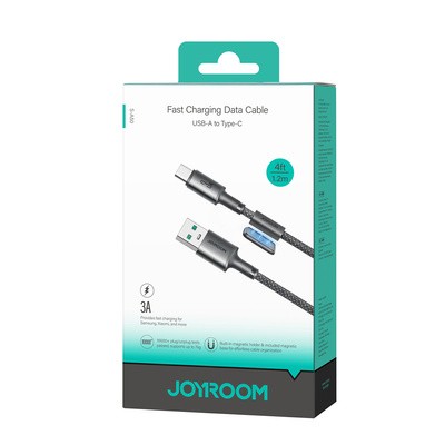 Καλώδιο Joyroom S-A50 Unlimited Series 3A USB-A - Lightning με Magnetic Organizer 1,2m | www.lightgear.gr