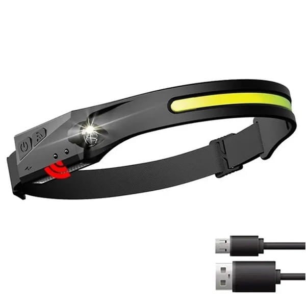Φακός Κεφαλής LED Αδιάβροχος IPX4 Motion Sensor USB-C 350lm | www.lightgear.gr
