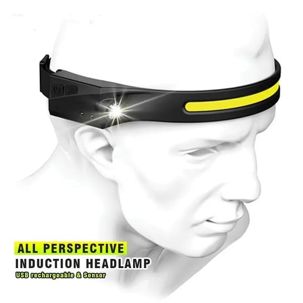 Φακός Κεφαλής LED Αδιάβροχος IPX4 Motion Sensor USB-C 350lm | www.lightgear.gr