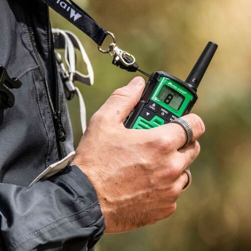 Ασύρματος Πομποδέκτης Midland XT30 PRO PMR με Μονόχρωμη Οθόνη Σετ 2τμχ Πράσινο | www.lightgear.gr