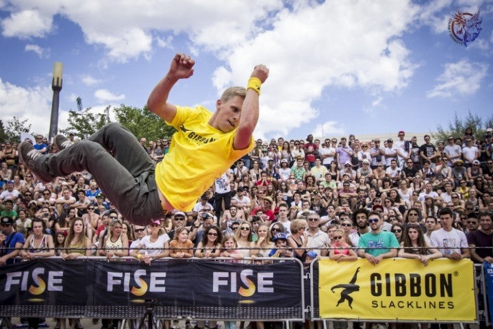 Ιμάντας Ισορροπίας Slackline Gibbon Travel Line | www.lightgear.gr