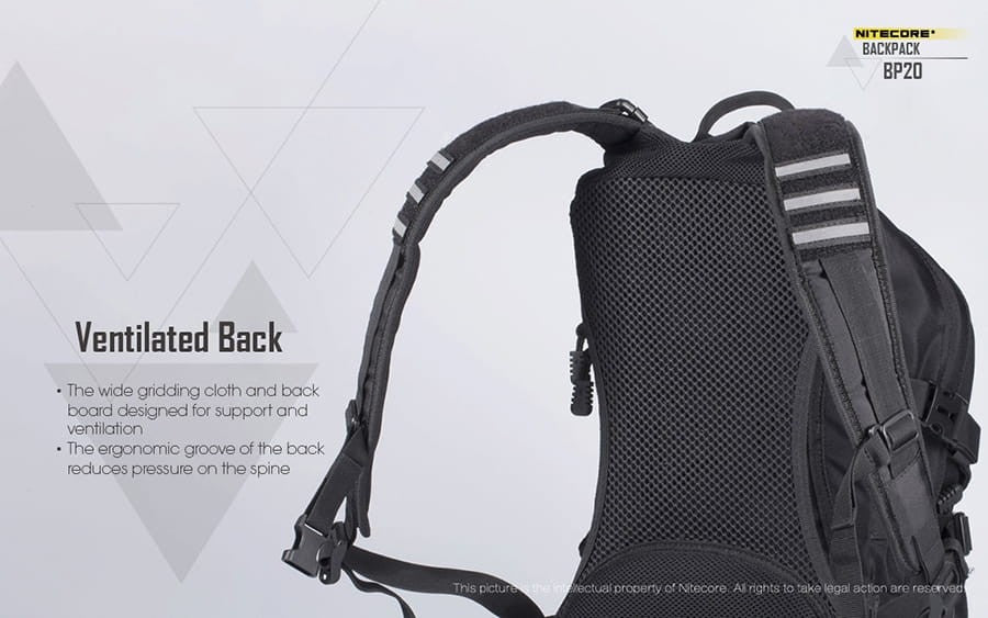 Σακίδιο Nitecore Backpack BP20 | www.lightgear.gr