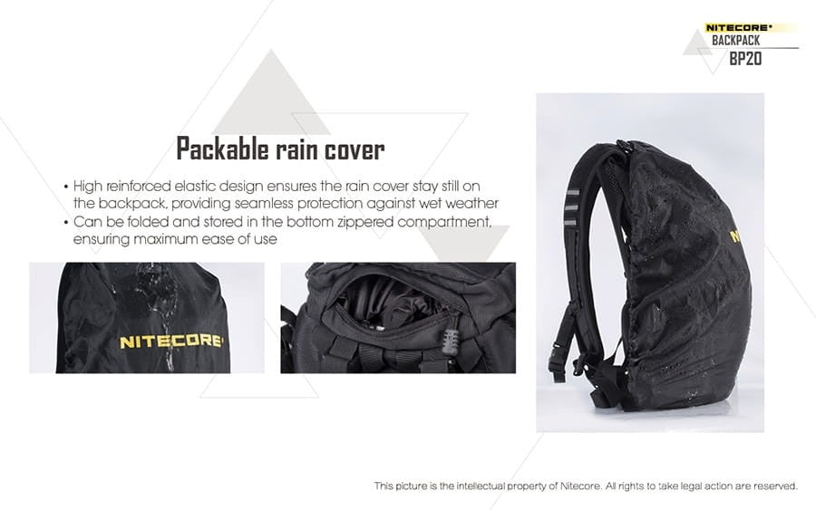 Σακίδιο Nitecore Backpack BP20 | www.lightgear.gr