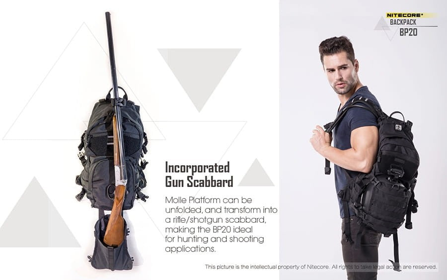 Σακίδιο Nitecore Backpack BP20 | www.lightgear.gr