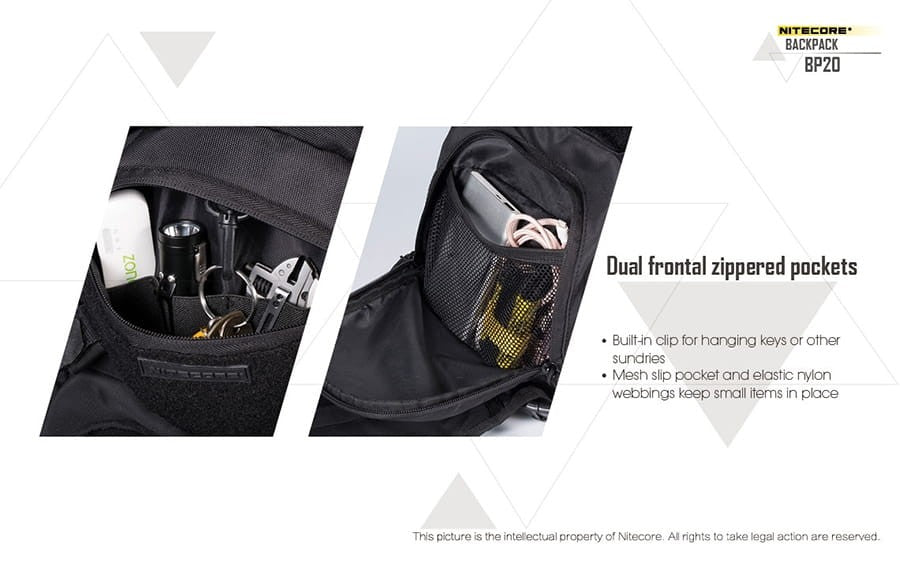 Σακίδιο Nitecore Backpack BP20 | www.lightgear.gr