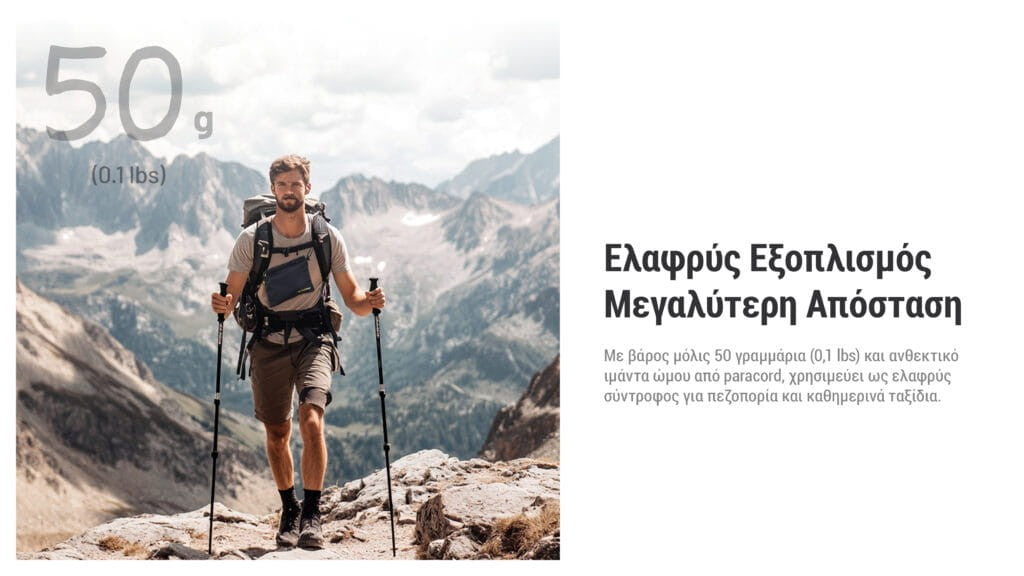 Τσαντάκι Nitecore NPP01 Outdoor Sacoche Bag | www.lightgear.gr