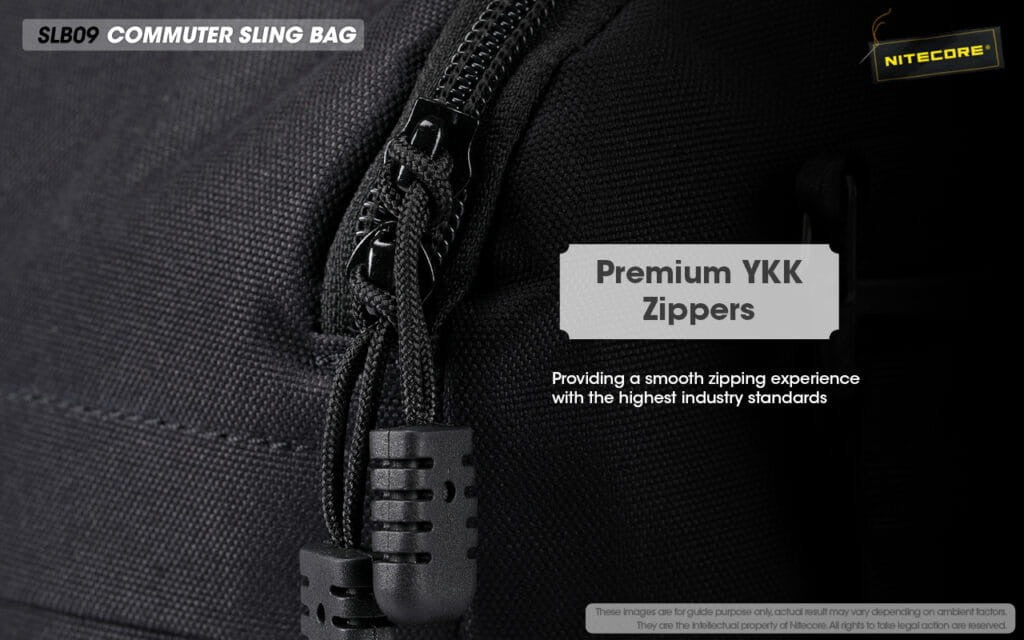 Τσαντάκι Nitecore EDC SLB09 High Strength 500D Polyester Fabric 9lt | www.lightgear.gr