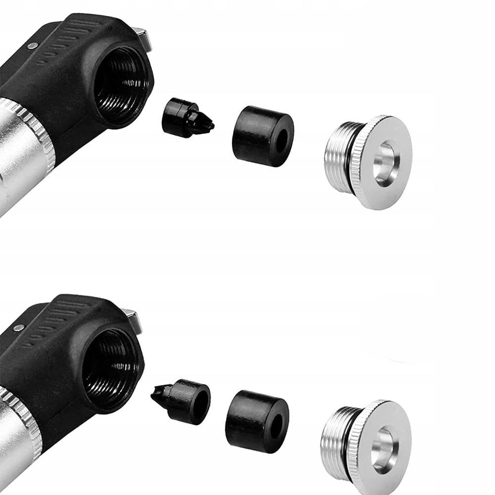 Τρόμπα Ποδηλάτου Χειρός Rockbros JG-1040B 100psi-7bar 2x3x17cm | www.lightgear.gr