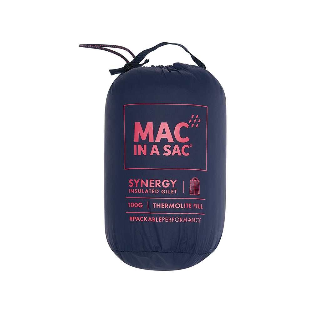 Γυναικείο Γιλέκο Mac In A Sac Synergy Σκούρο Μπλε | www.lightgear.gr