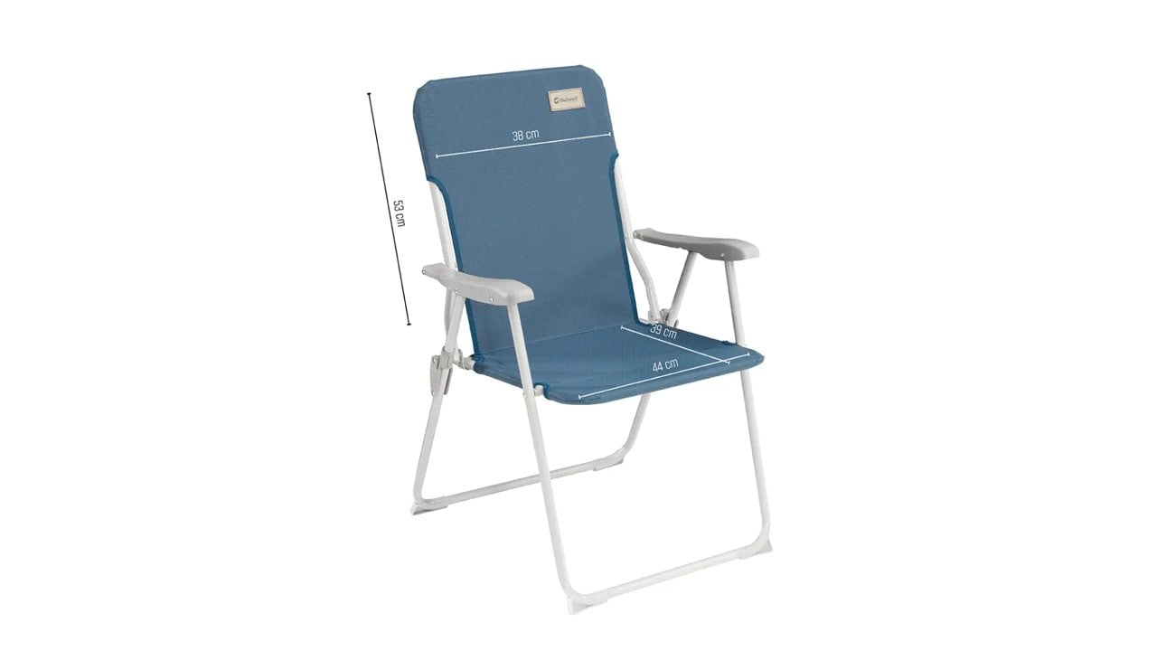 Καρέκλα Camping Outwell Blackpool Ocean Blue | www.lightgear.gr
