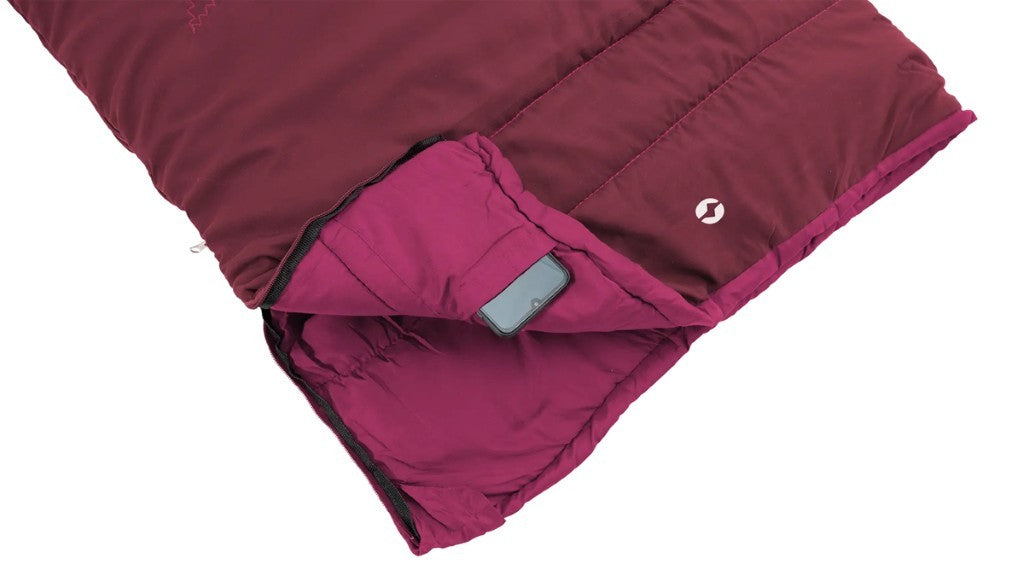 Παιδικός Υπνόσακος Outwell Champ Kids Μπορντό | www.lightgear.gr