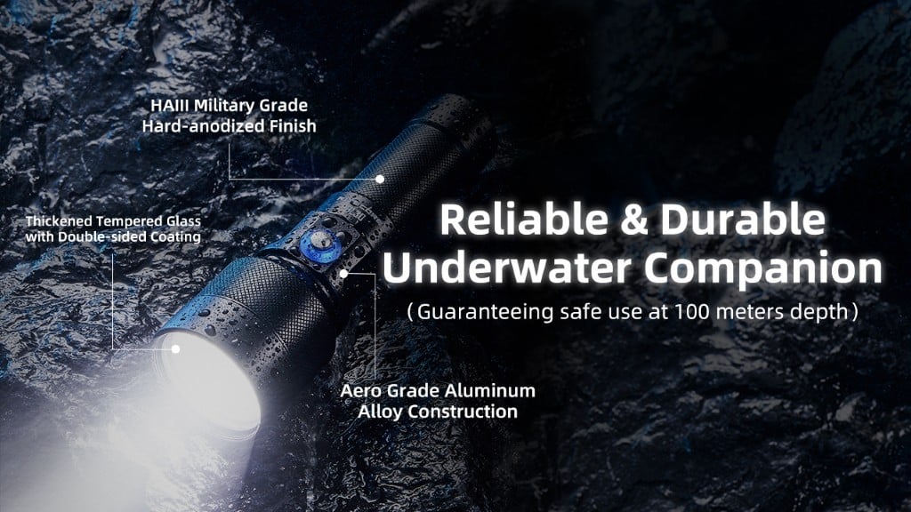 Φακός Κατάδυσης Nitecore DL30 | www.lightgear.gr