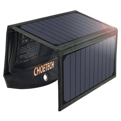 Αναδιπλούμενο Φωτοβολταϊκό Πάνελ Choetech SC001 19W | www.lightgear.gr