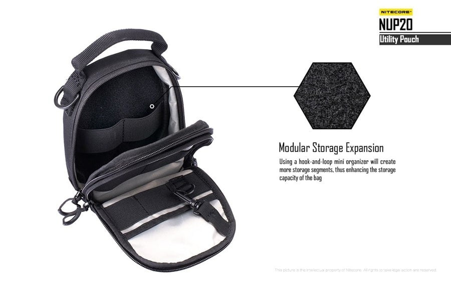Τσαντάκι Ώμου Nitecore Tactical Pouch NUP20 | www.lightgear.gr