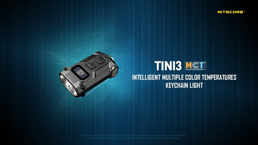 Φακός LED Nitecore TINI3 | www.lightgear.gr