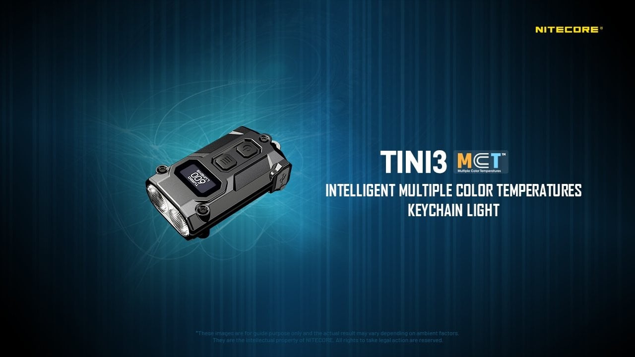 Φακός LED Nitecore TINI3 | www.lightgear.gr