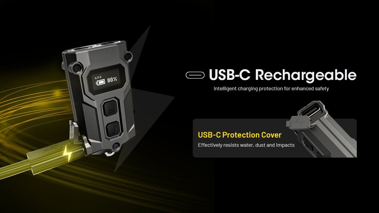 Φακός LED Nitecore TINI3 | www.lightgear.gr