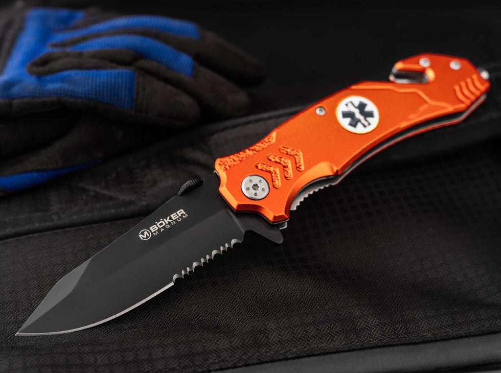 Διασωστικός Σουγιάς Boker Magnum EMS Rescue | www.lightgear.gr