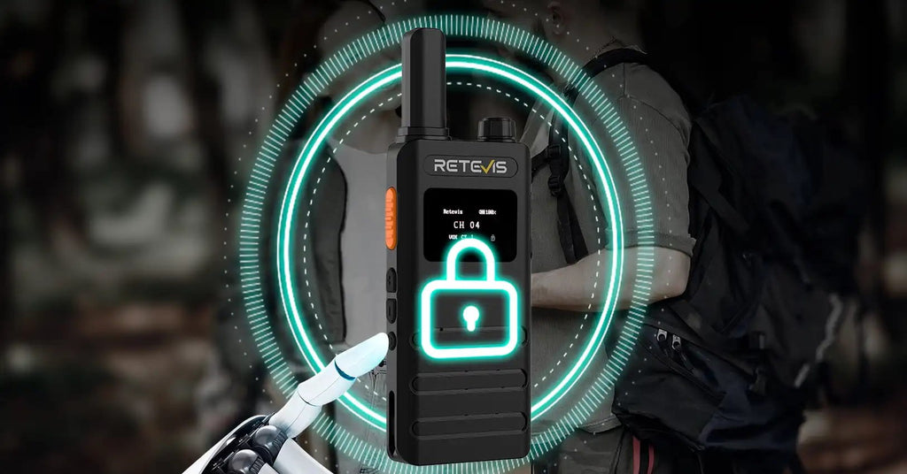 Ασύρματος Πομποδέκτης Retevis B63S, PMR16 + 2x G-Hook earpiece C9250A (Walkie Talkie) | www.lightgear.gr