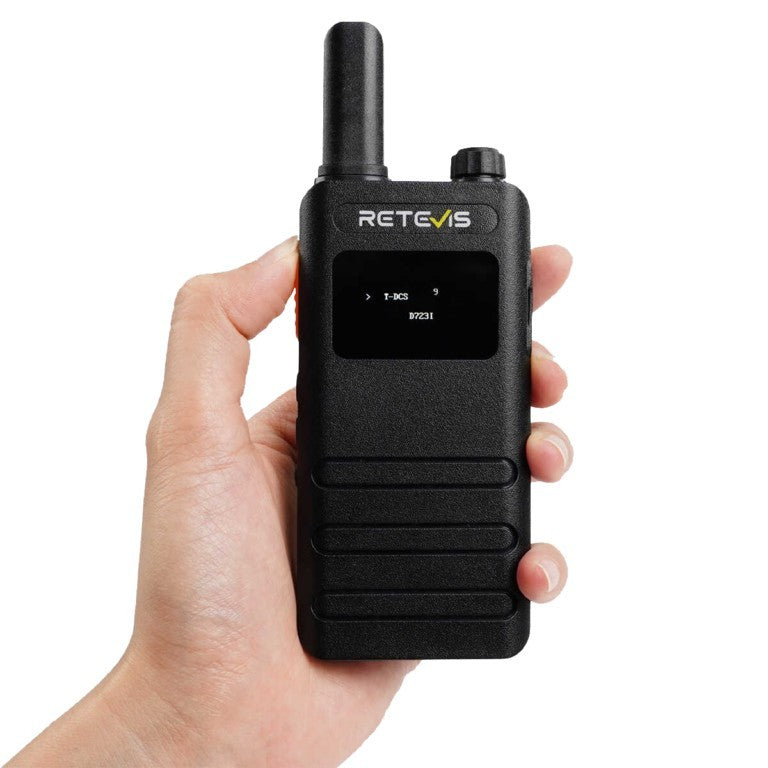 Ασύρματος Πομποδέκτης Retevis B63S, PMR16 + 2x G-Hook earpiece C9250A (Walkie Talkie) | www.lightgear.gr