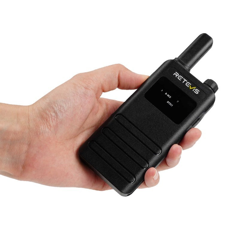 Ασύρματος Πομποδέκτης Retevis B63S, PMR16 + 2x G-Hook earpiece C9250A (Walkie Talkie) | www.lightgear.gr