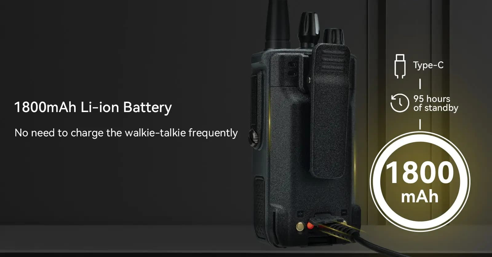 Ασύρματος Πομποδέκτης Retevis C1, VHF/UHF, 5W, Αδιάβροχος IP67 (EU) | www.lightgear.gr