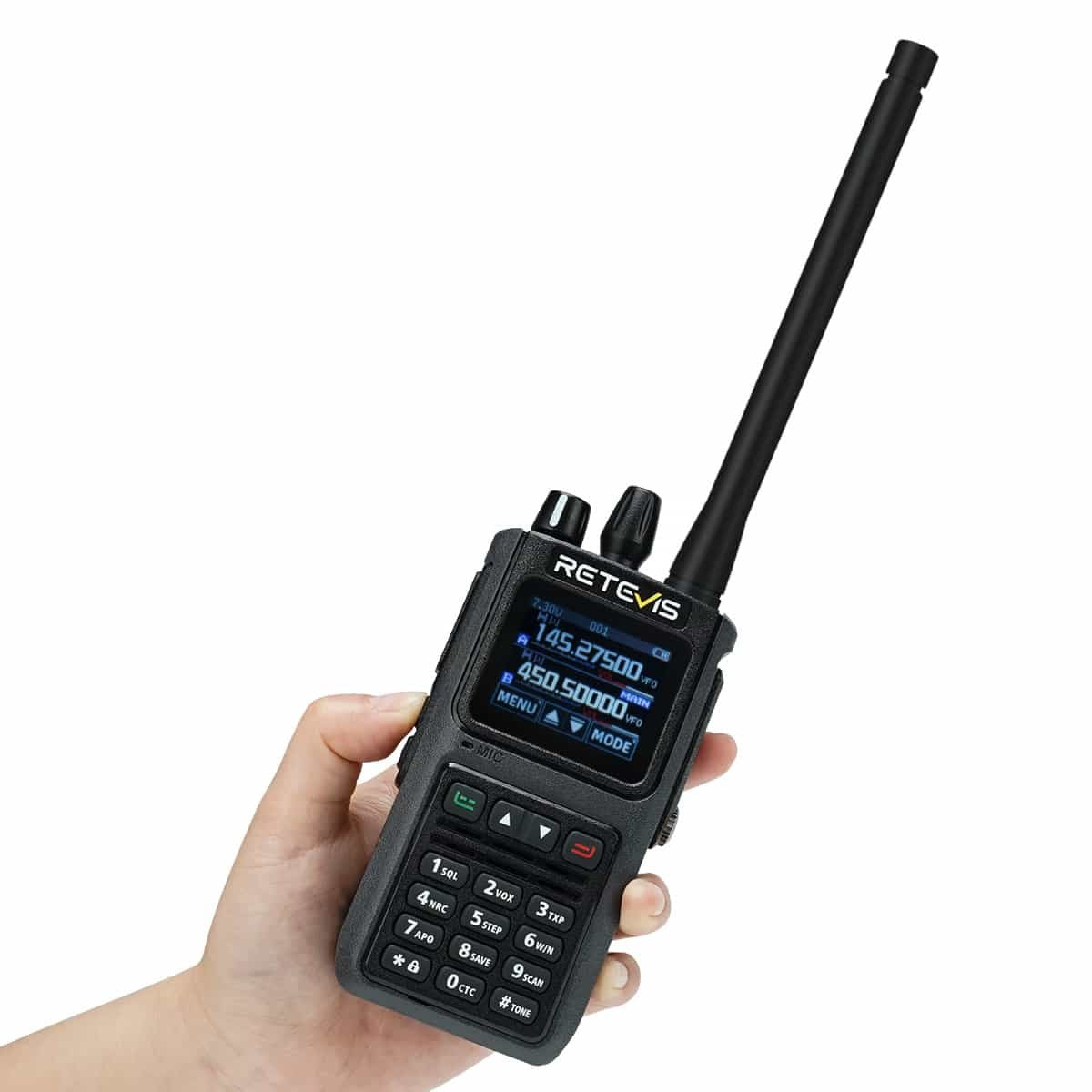 Ασύρματος Πομποδέκτης Retevis C1, VHF/UHF, 5W, Αδιάβροχος IP67 (EU) | www.lightgear.gr