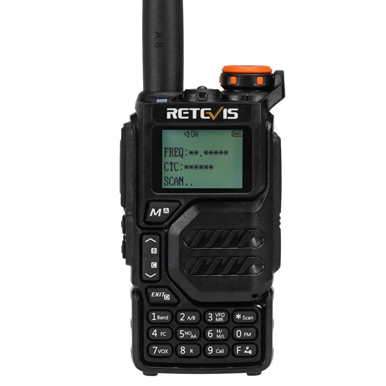 Ασύρματος Πομποδέκτης Retevis RA79, VHF/UHF, 5W, Aviation Band (EU) | www.lightgear.gr