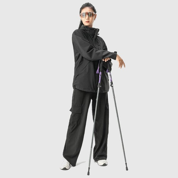 Μπατόν Πεζοπορίας Nordic Walking Qunature Aluminum 110-130 cm 1τεμ | www.lightgear.gr