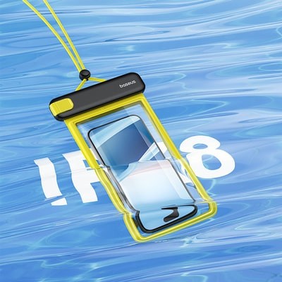 Αδιάβροχη Θήκη Τηλεφώνου Baseus 7,2" IPX8 με 4 επίπεδα στεγανοποίησης | www.lightgear.gr