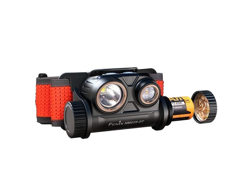 Φακός Κεφαλής Led Fenix HM65R-DT | www.lightgear.gr