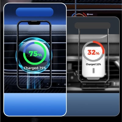 Βάση Κινητού Αυτοκινήτου Joyroom με Μαγνήτη και Ασύρματη Φόρτιση | www.lightgear.gr