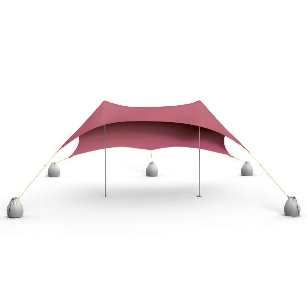 Ελαστική Τέντα Παραλίας Salty Tribe Aeolians 3x2,5m Old Rose | www.lightgear.gr