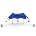 Ελαστική Τέντα Παραλίας Salty Tribe Aeolians 3x2,5m Royal Blue | www.lightgear.gr