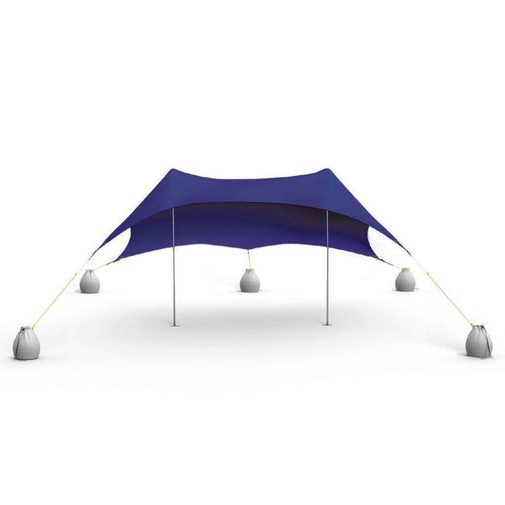 Ελαστική Τέντα Παραλίας Salty Tribe Aeolians 3x2,5m Indigo | www.lightgear.gr