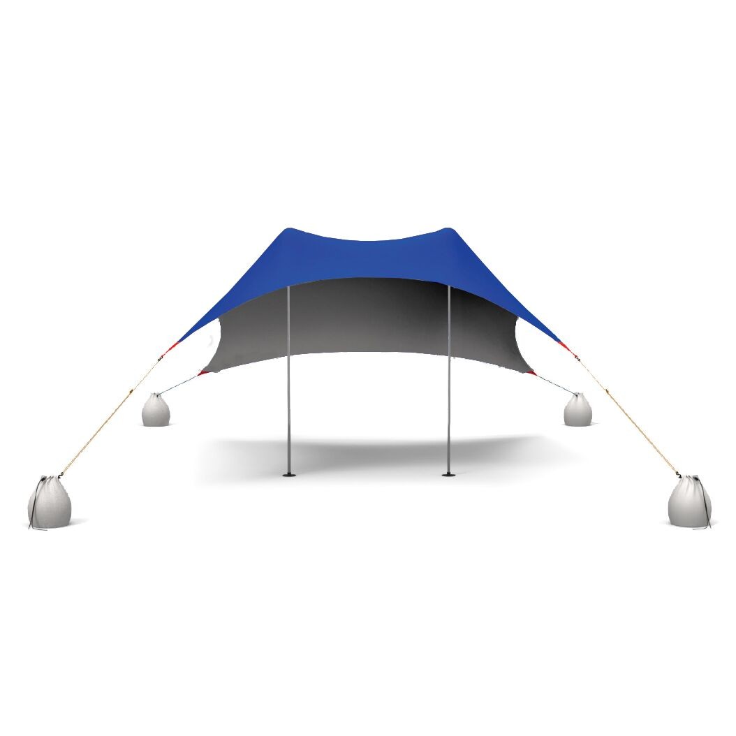 Ελαστική Τέντα Παραλίας Salty Tribe Aeolians 2x2m Royal Blue Blackout | www.lightgear.gr