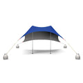 Ελαστική Τέντα Παραλίας Salty Tribe Aeolians 2x2m Royal Blue Blackout | www.lightgear.gr