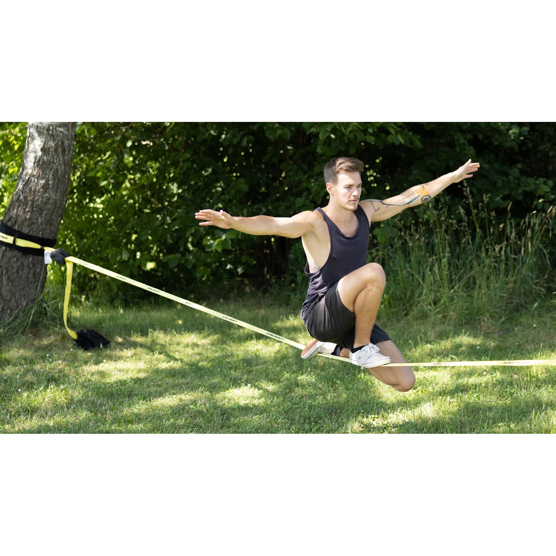 Ιμάντας Ισορροπίας Classic Slackline Schildkrot 15m | www.lightgear.gr