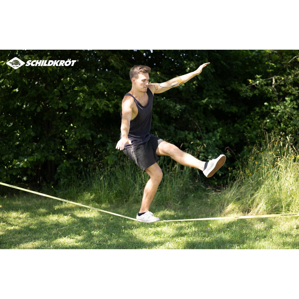 Ιμάντας Ισορροπίας Classic Slackline Schildkrot 15m | www.lightgear.gr