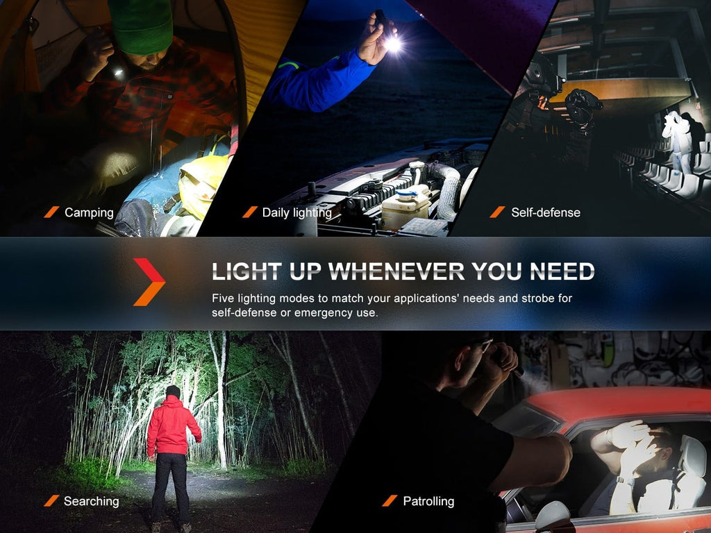 Επαναφορτιζόμενος Φακός Led Fenix PD35R | www.lightgear.gr