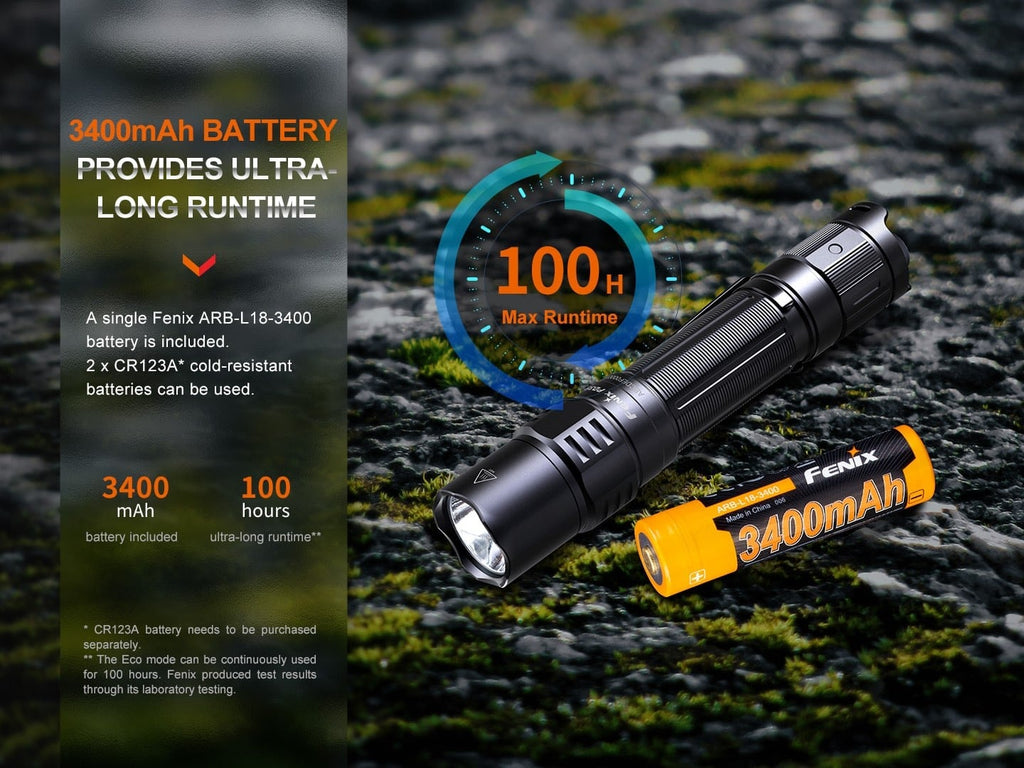 Επαναφορτιζόμενος Φακός Led Fenix PD35R | www.lightgear.gr