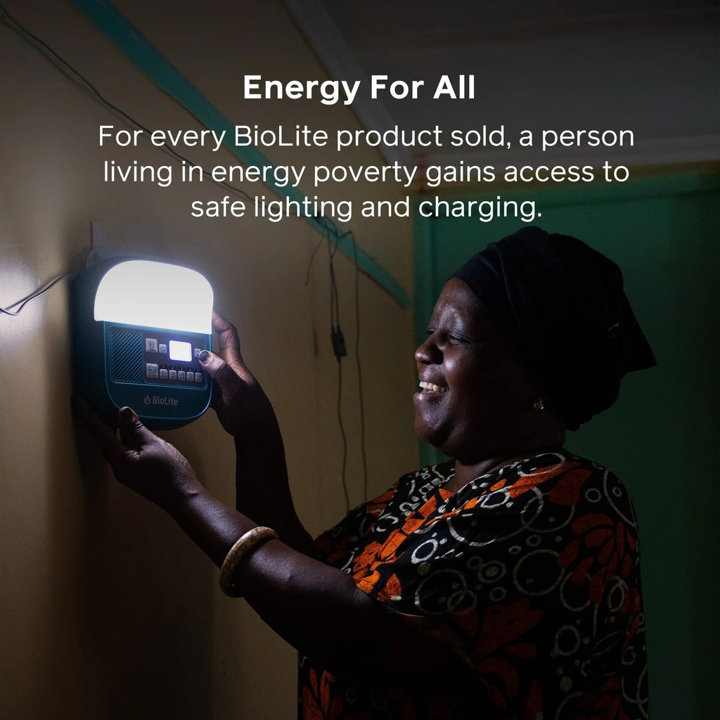 Ηλιακό Σύστημα Φωτισμού & Φόρτισης Biolite SolarHome 625 | www.lightgear.gr