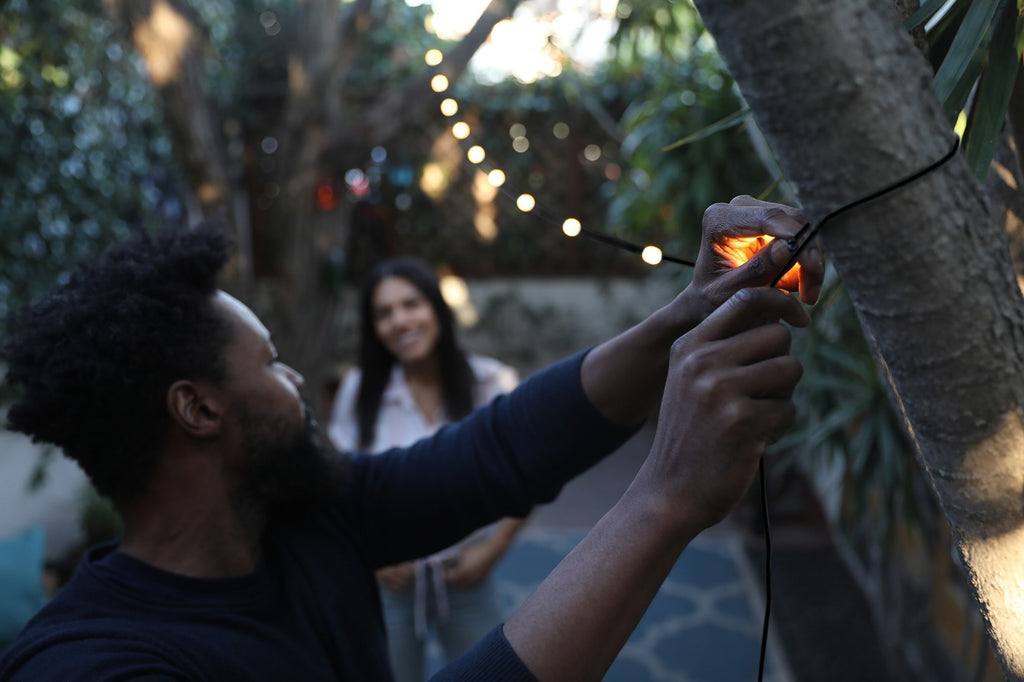 Φωτοβολταϊκή LED Γιρλάντα 13,5m με USB Biolite Solar String | www.lightgear.gr
