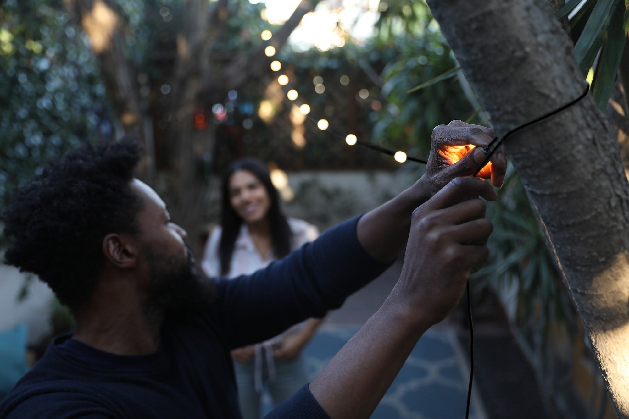 Φωτοβολταϊκή LED Γιρλάντα 13,5m με USB Biolite Solar String | www.lightgear.gr