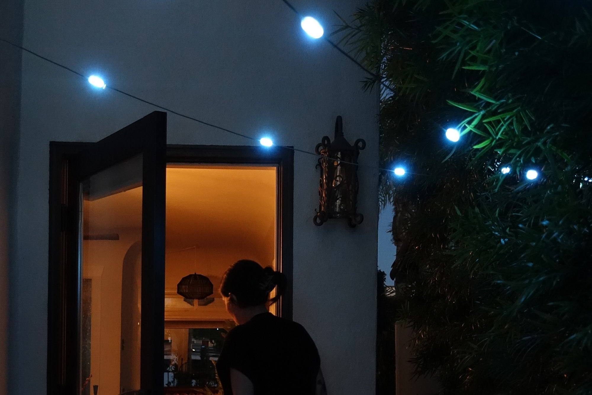 Φωτοβολταϊκή LED Γιρλάντα Πολύχρωμη 13,5m με USB Biolite Solar String | www.lightgear.gr